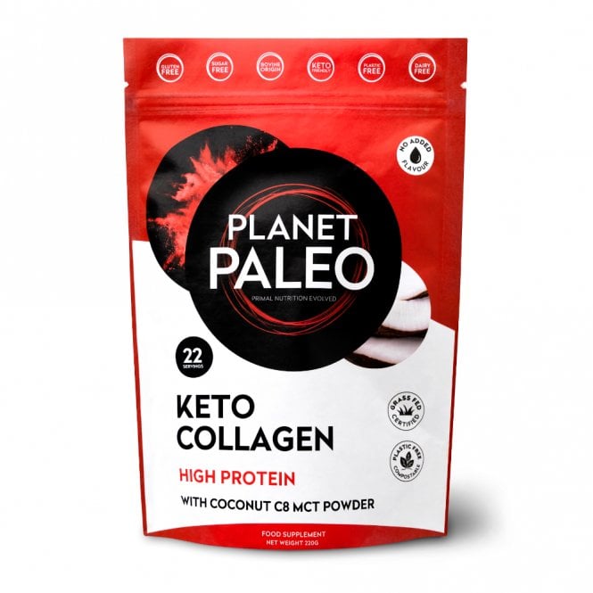 Planet Paleo Planet Paleo  Keto Collagen High Protein - 220g Powder