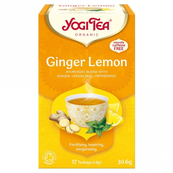 Yogi Tea Organic Ginger Lemon 17 Teabags 1070